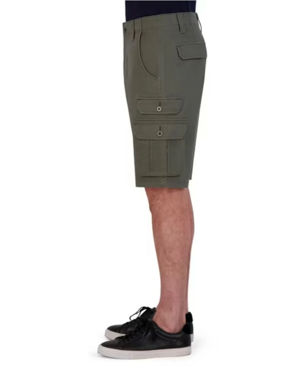 NWT! IRON Clothing Co Men's Flex Waistband Stretch Twill Pocket Cargo Short 42